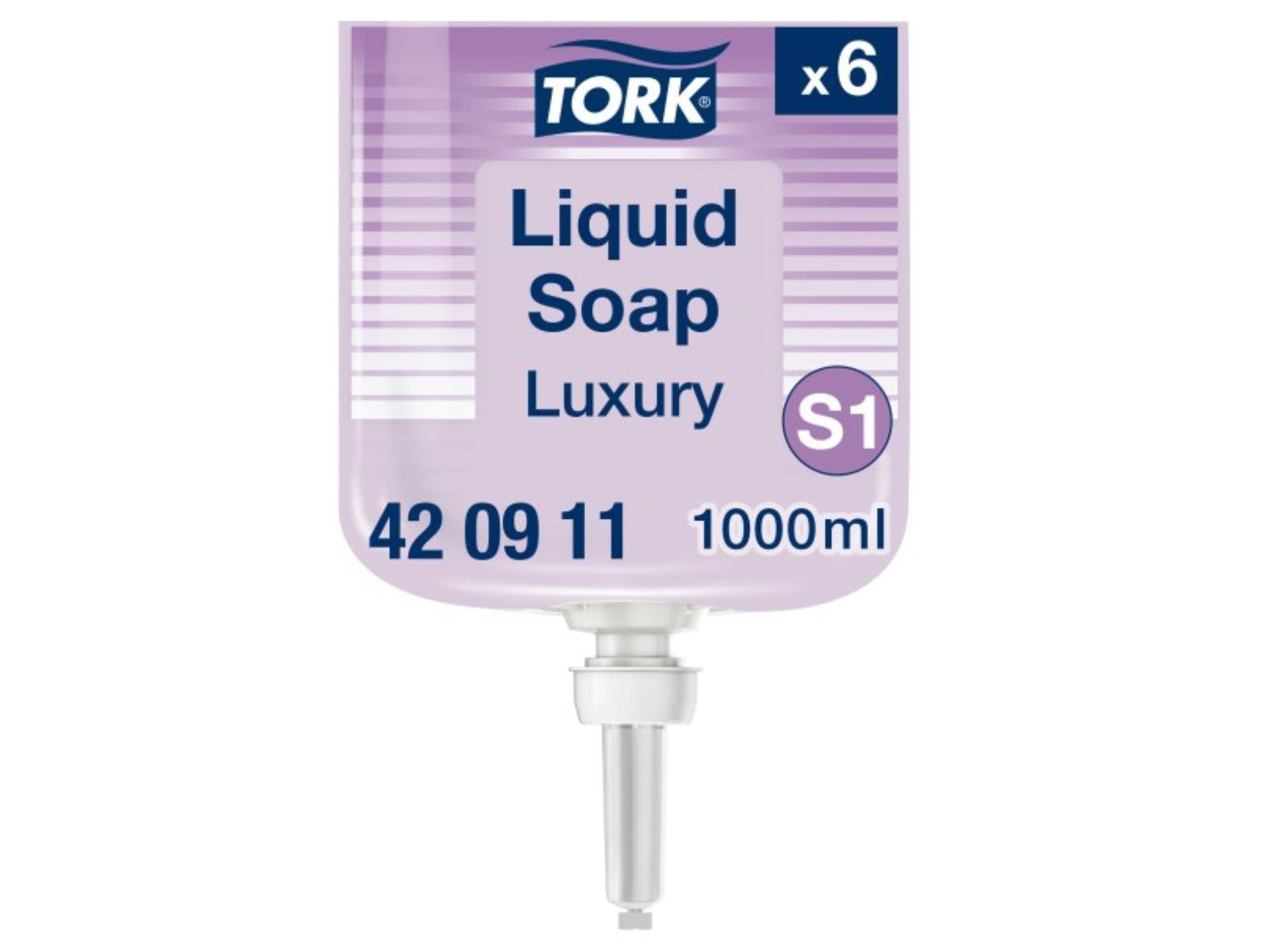 Mydło TORK 420911 S1 Luksusowe Soft Karton 6x 1l